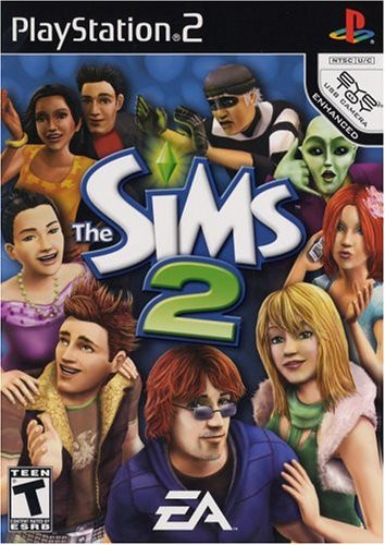The Sims 2 PS2 használt (borító nélküli)
