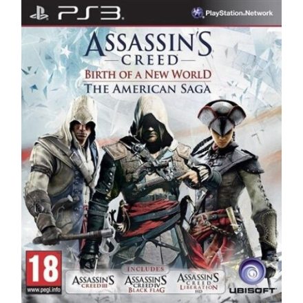Assassin's Creed Birth of The New World- The American Saga PS3 használt