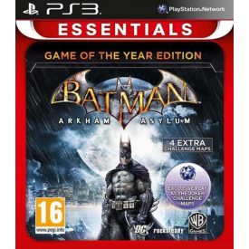 Batman Arkham Asylum Game Of The Year Edition /PS3 használt