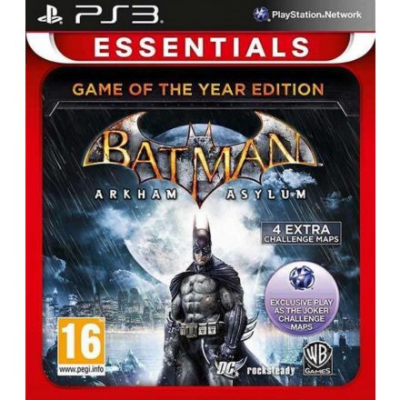 Batman Arkham Asylum Game Of The Year Edition PS3 használt