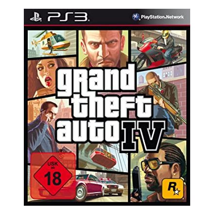 Grand Theft Auto IV PS3 használt