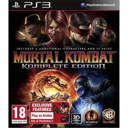 Mortal Kombat Komplete Edition PS3 használt