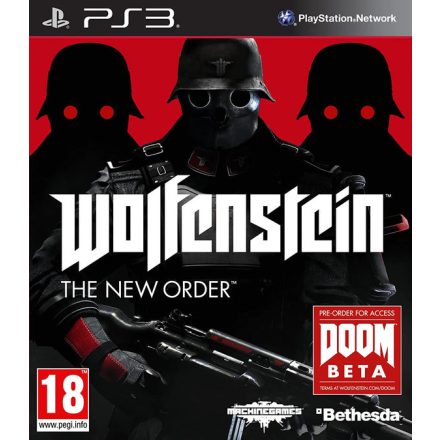 Wolfeinstein The New Order PS3 használt