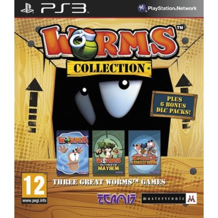 Worms Collection PS3 használt
