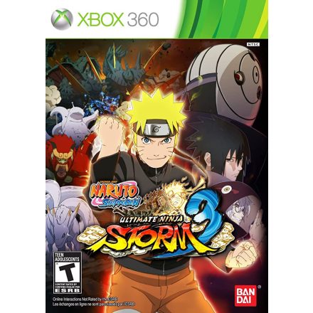 Naruto Shippuden Ultimate Ninja Storm 3 XBOX 360 használt