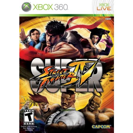 Street Fighter IV XBOX 360 használt