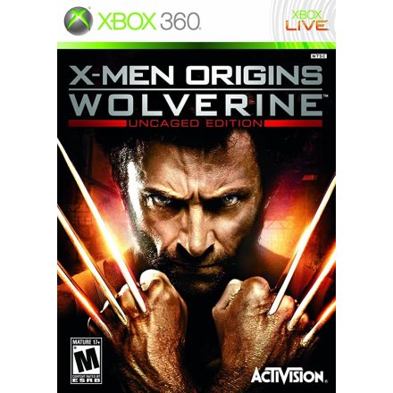 X-Men Origins Wolverine XBOX 360 használt