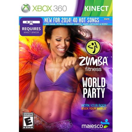KINECT Zumba World Party XBOX 360 használt